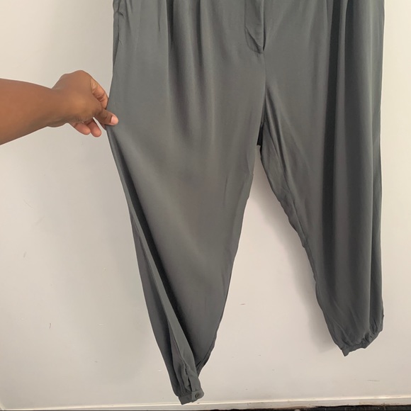 Eileen Fisher 100% Silk Pants Large - Picture 2 of 4